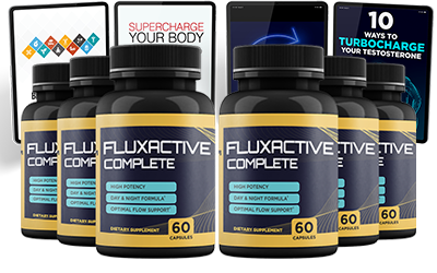 Fluxactive Complete natural ingredients for prostate and male health support